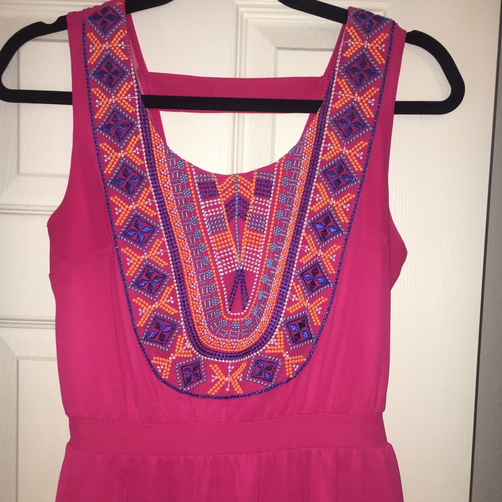 Long Pink Dress